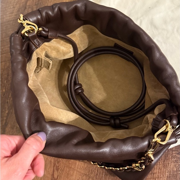 EUC AUTH Loewe Flamenco Chain in BROWN - Picture 9 of 15